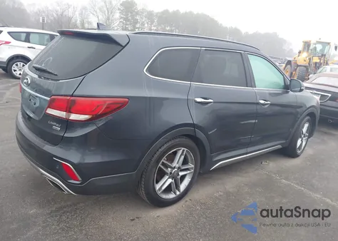 2017 Hyundai Santa Fe Limited Ultimate from USA, damaged, VIN KM8SR4HF5HU236738